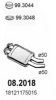 BMW 18121175015 Front Silencer